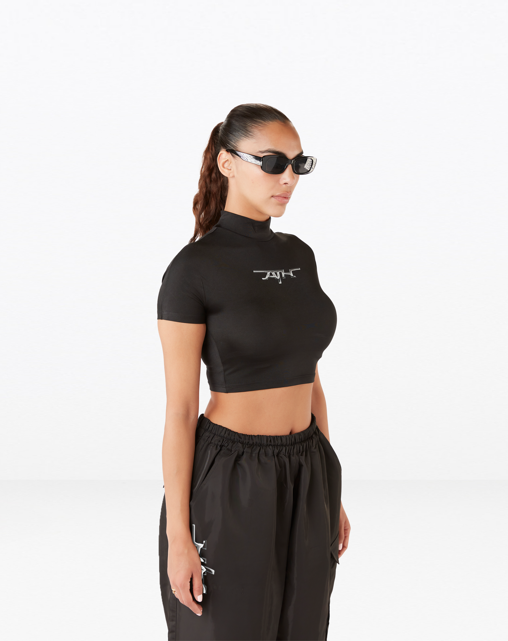 CHROME ATH LOGO SPORT TEE